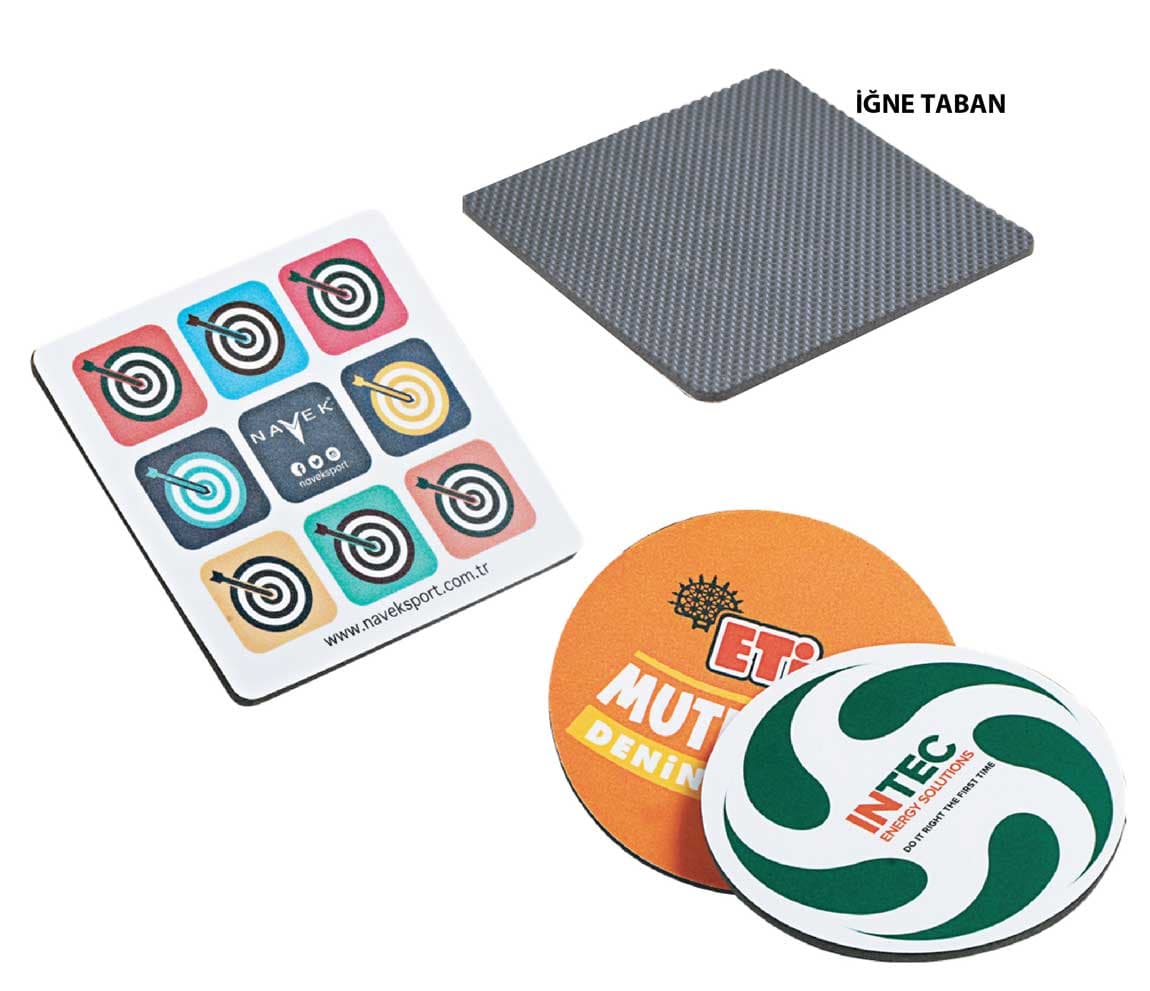 Promosyon Bardak Altlığı BA-650 | Ofset Dijital Baskılı (8x8 cm)