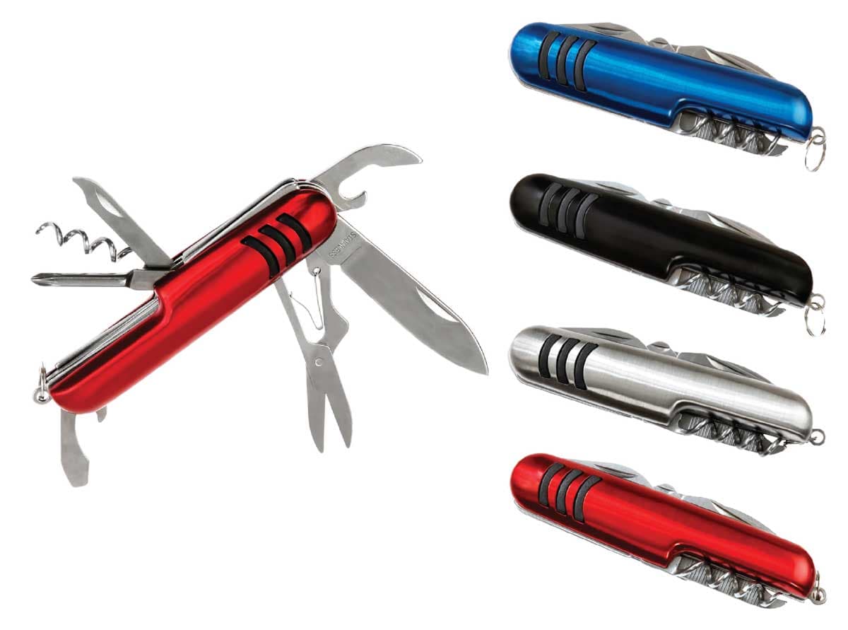 Promosyon Çok Amaçlı Çakı Seti 7 Fonksiyonlu ÇK-100 | Logo Baskılı Çakı