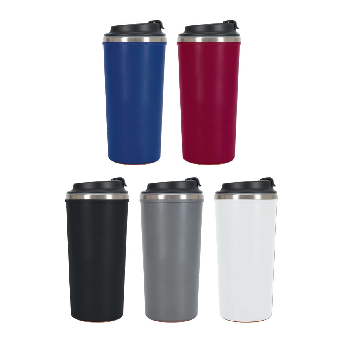 Promosyon Devrilmez Termos 500 ml TK-230 | Vantuzlu Sabit Tabanlı Termos