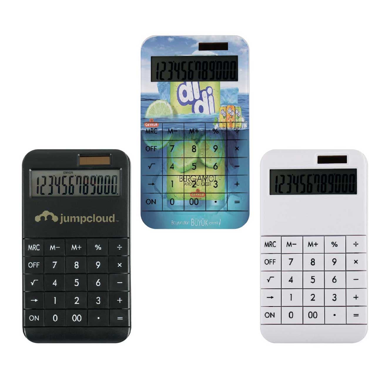 Promosyon Dijital Hesap Makinesi HM-120 | 12 Haneli Renkli Baskılı Ofis Tipi Hesap Makinesi