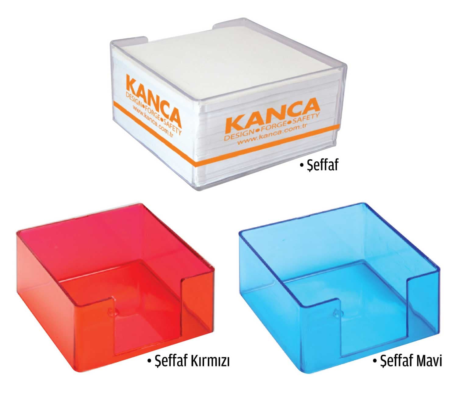 Promosyon Şeffaf Küp Kağıtlık PÜ-140 | Özel Üretim Masa Üstü Kağıtlık