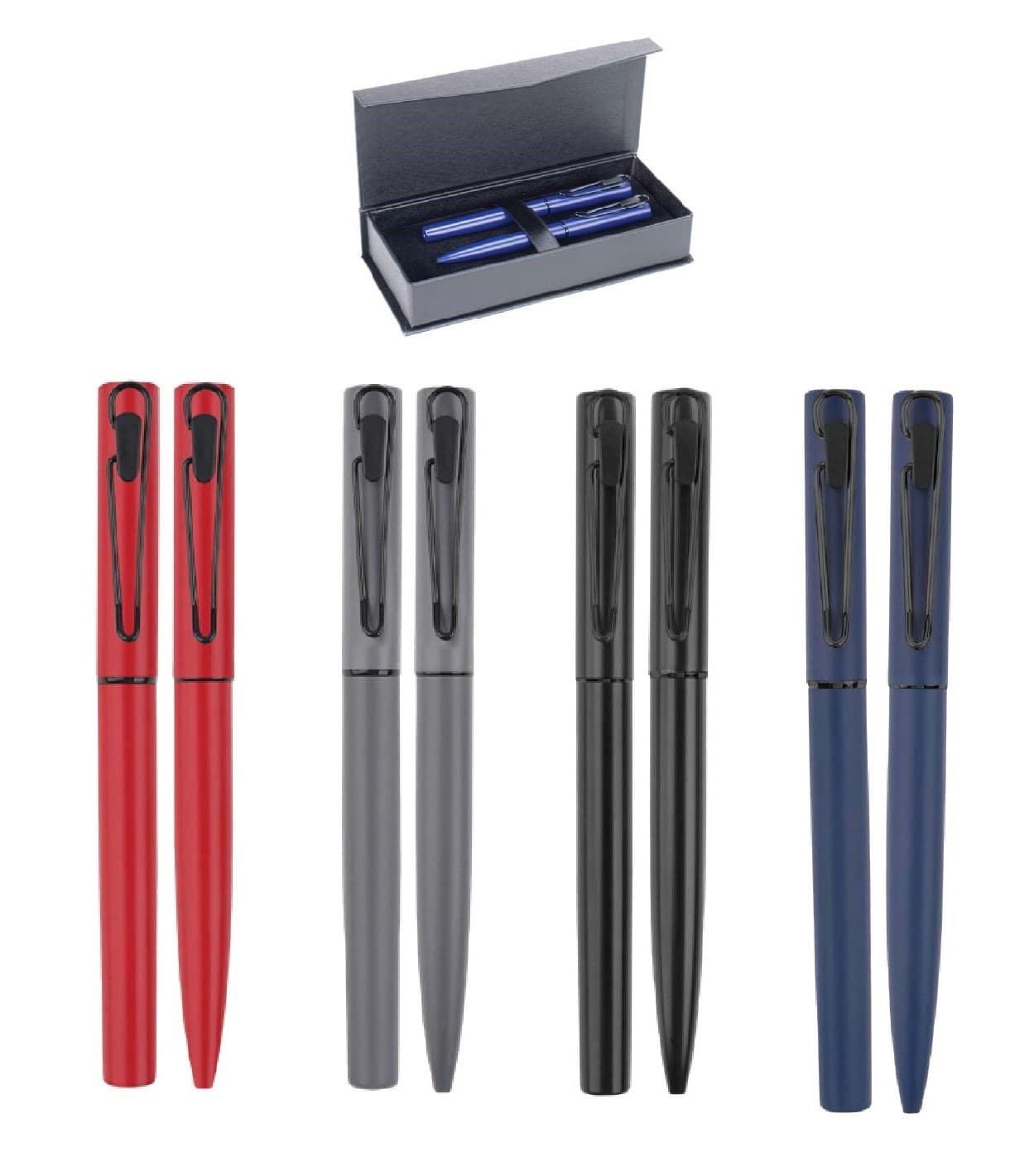 Promosyon Kalem Seti KS-180 | Modern Tasarım Roller & Tükenmez Kalem Seti