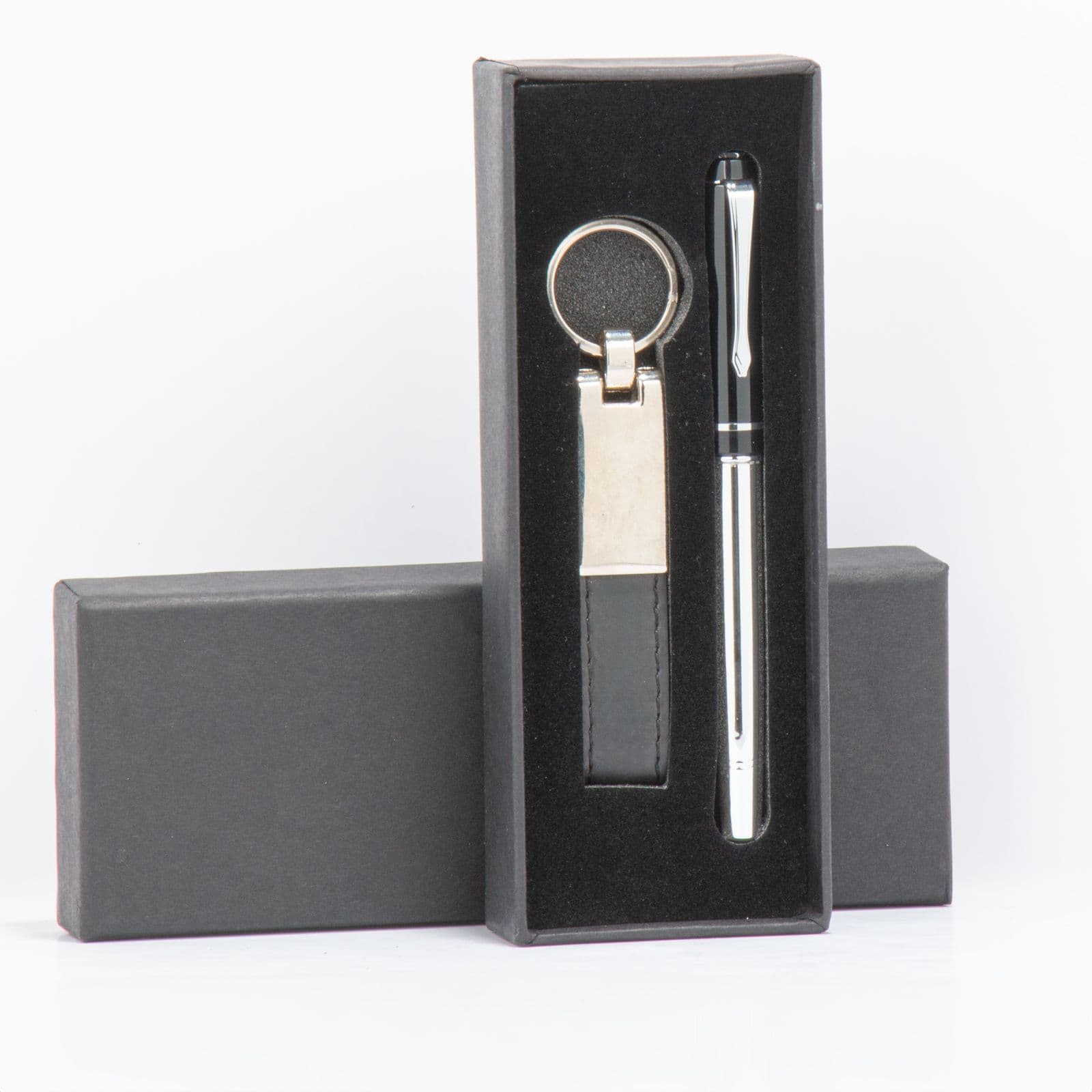 Promosyon Kalem Seti KS-230 | Metal Kalem & Anahtarlık VIP Hediye Seti