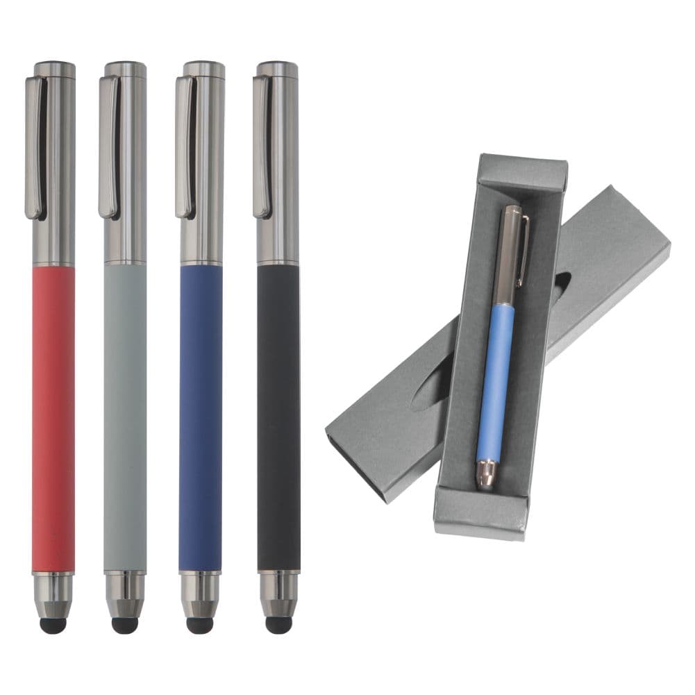 Promosyon Kalem Seti KS-320 | Dokunmatik Stylus Uçlu Metal Kalem
