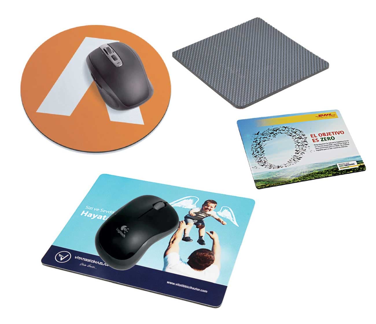 Promosyon Mouse Pad MP-600 | Ofset Dijital Baskılı (18x22 cm)