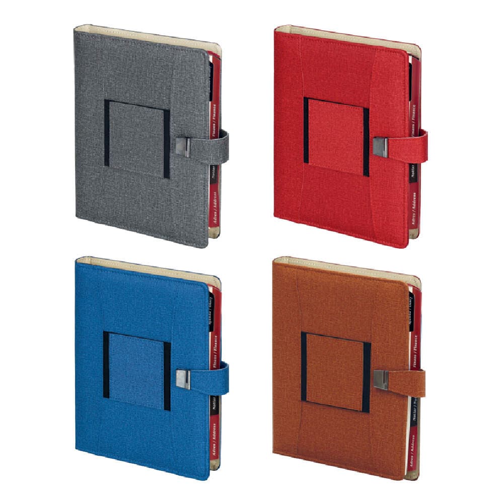 Promosyon Organizer ORG-190 | Termoderi Kapaklı Hesap Makineli Organizer (18x23 cm)