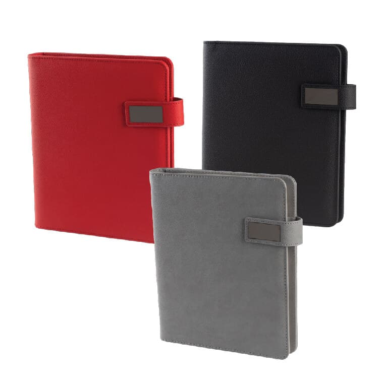 Promosyon Organizer ORG-240 | Çift Kat Termoderi Manyetik Kilitli Organizer