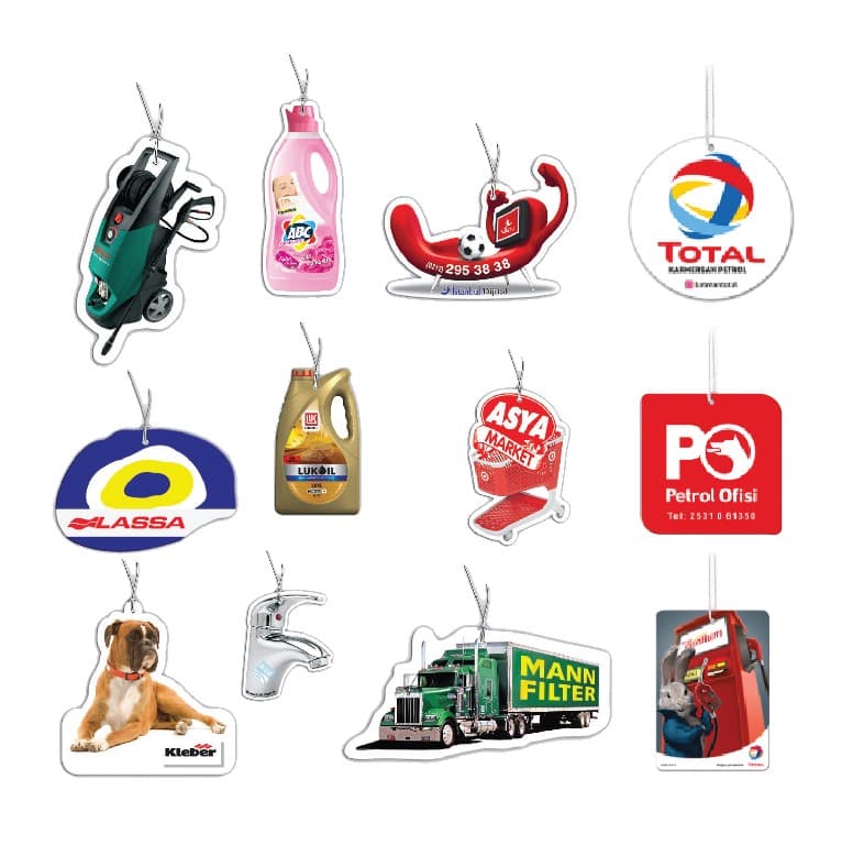 Promosyon Oto Kokusu OK-750 | Logo Baskılı Oto Kokusu