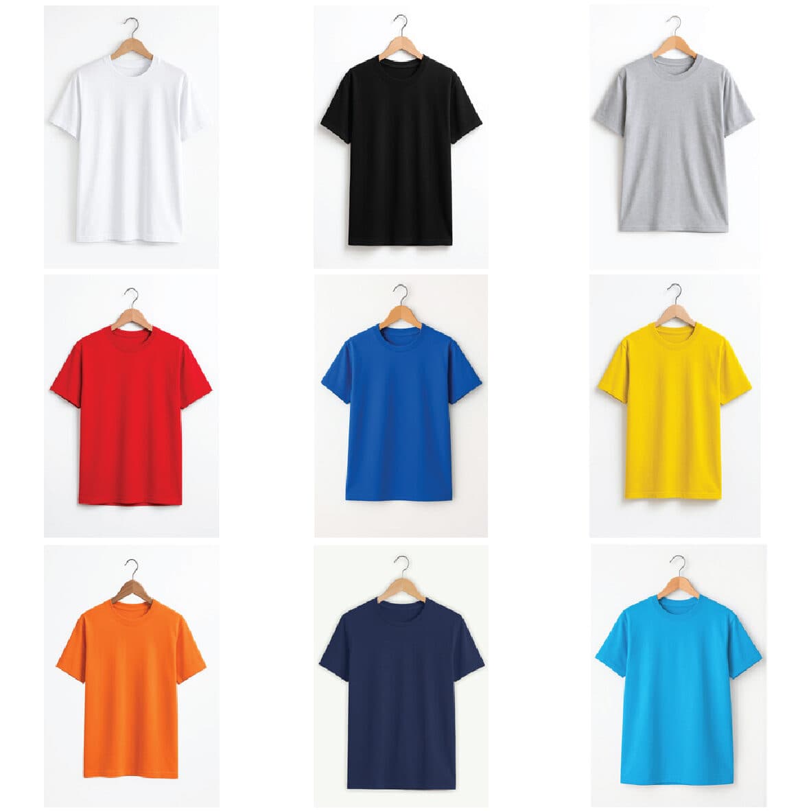 Promosyon Penye Bisiklet Yaka T-shirt PN-100 | Logo Baskılı Promosyon Tişört