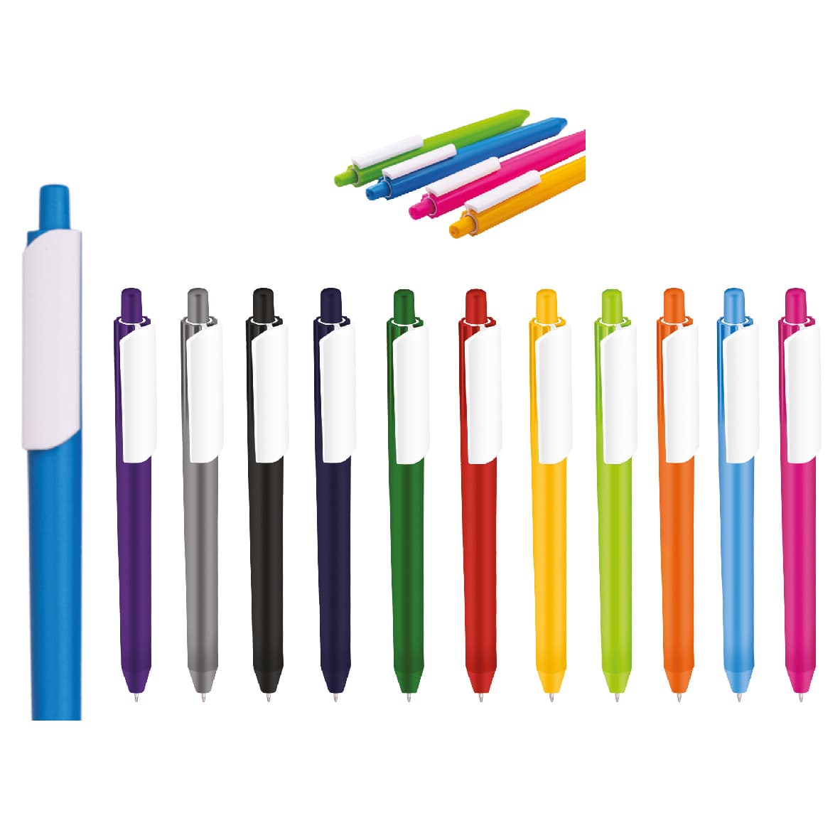 Promosyon Plastik Kalem PLS-118 | Logo Baskılı Promosyon Kalem