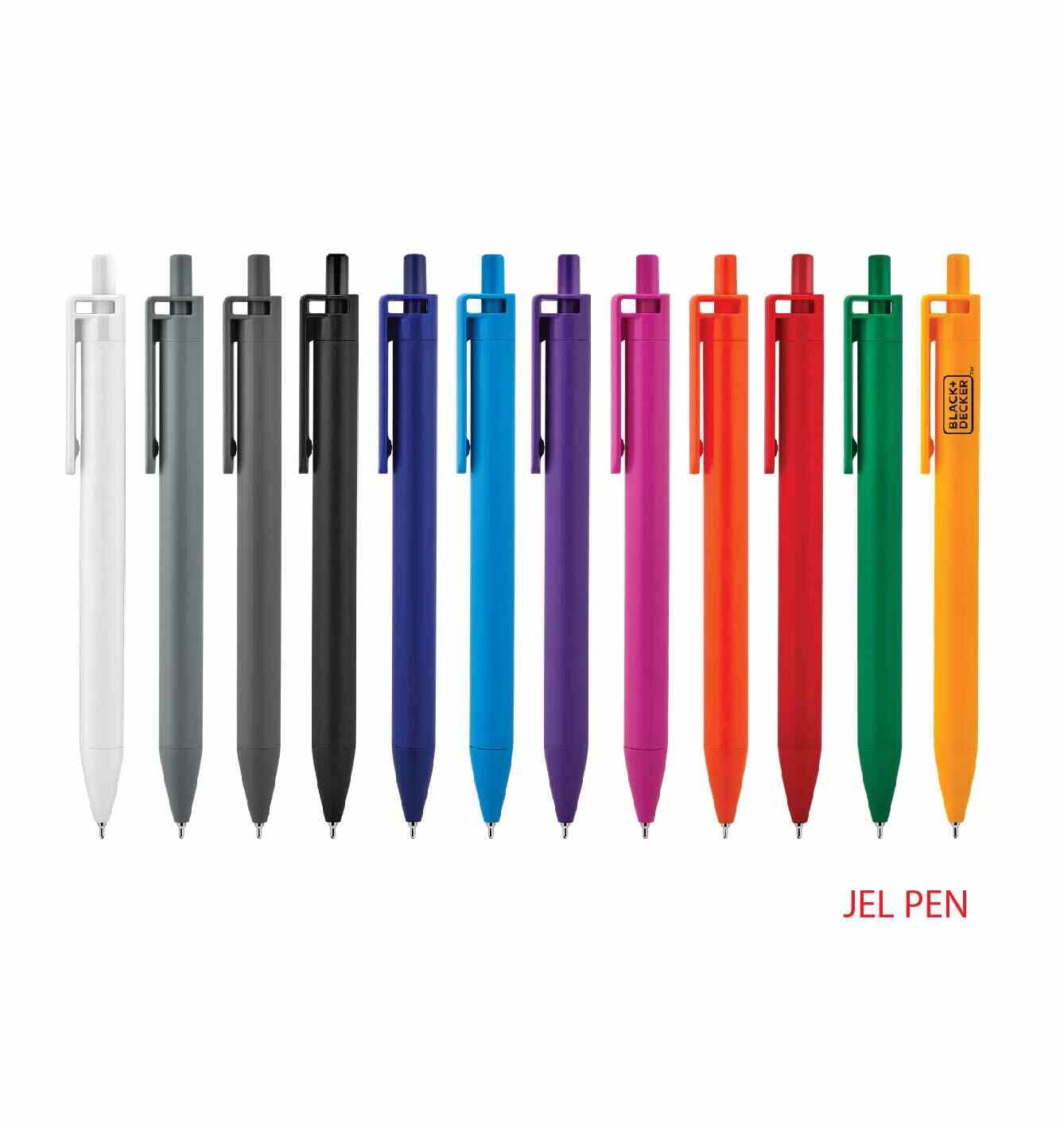 Promosyon Plastik Jel Kalem PLS-450 | İnce Uç Logo Baskılı Kalem