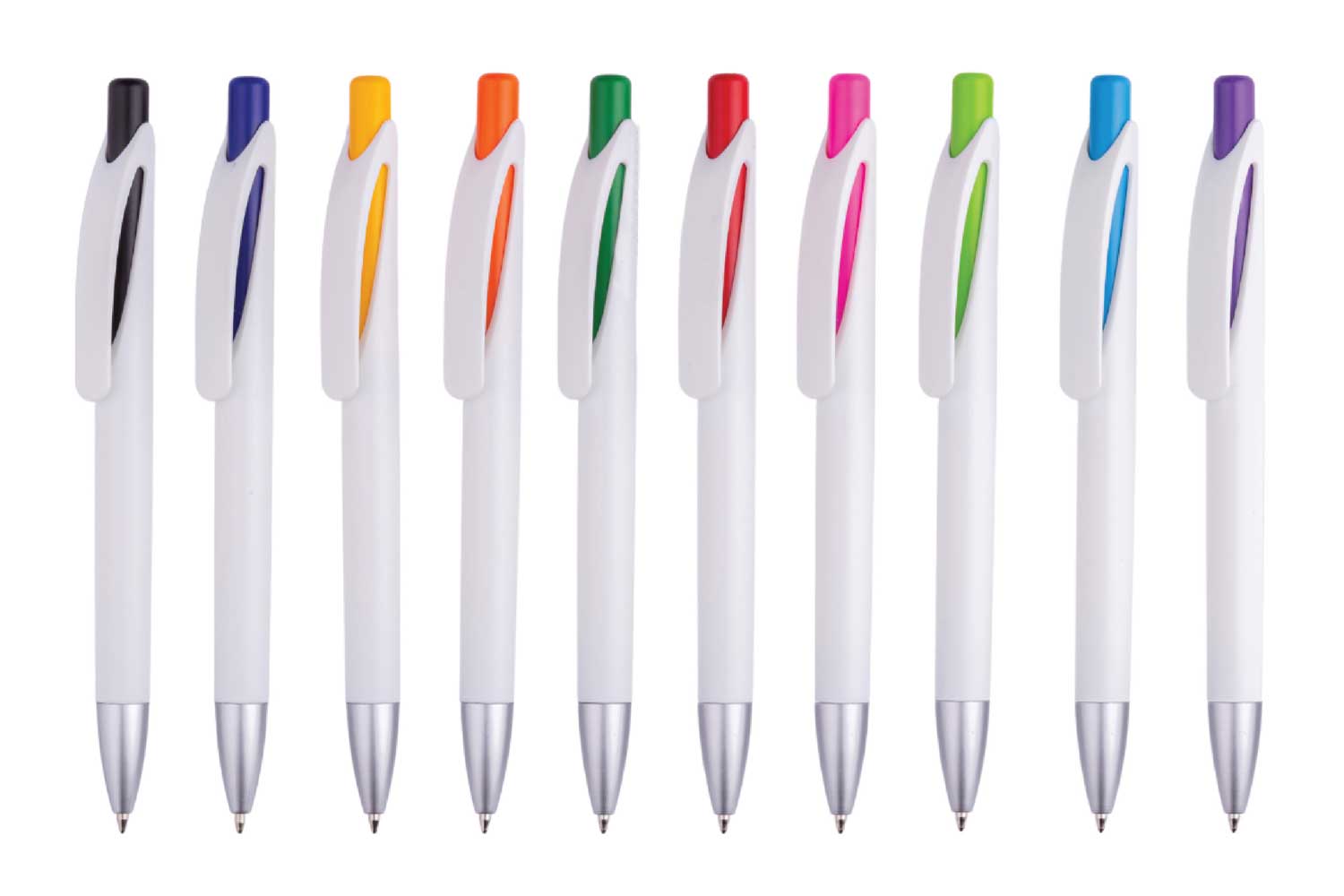 Promosyon Plastik Kalem PLS-520 | Logo Baskılı Renkli Reklam Kalemi