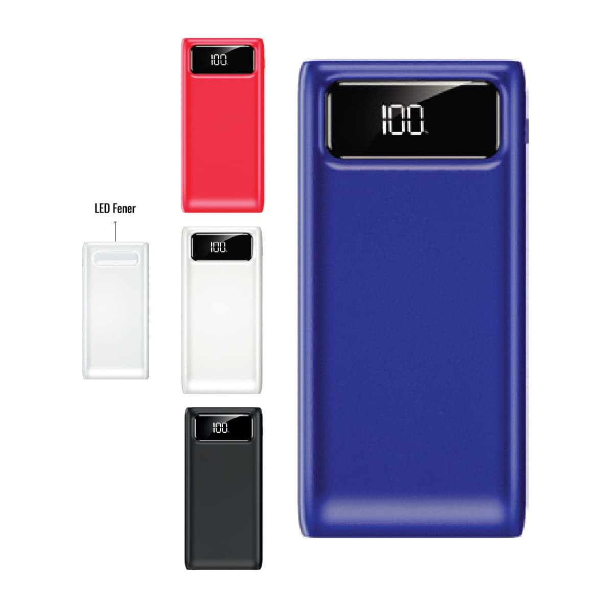 Promosyon Powerbank 10.000 mAh PB-160 | Logo Baskılı Powerbank