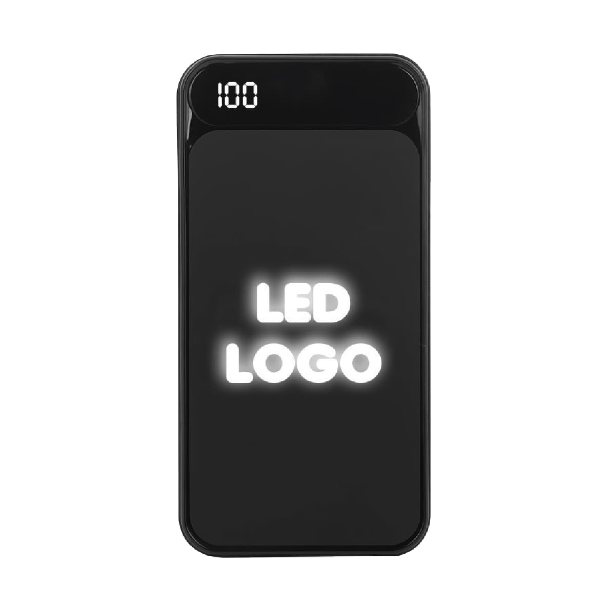 Promosyon Powerbank 10.000 mAh PB-260 | Işıklı Logo Baskılı Powerbank