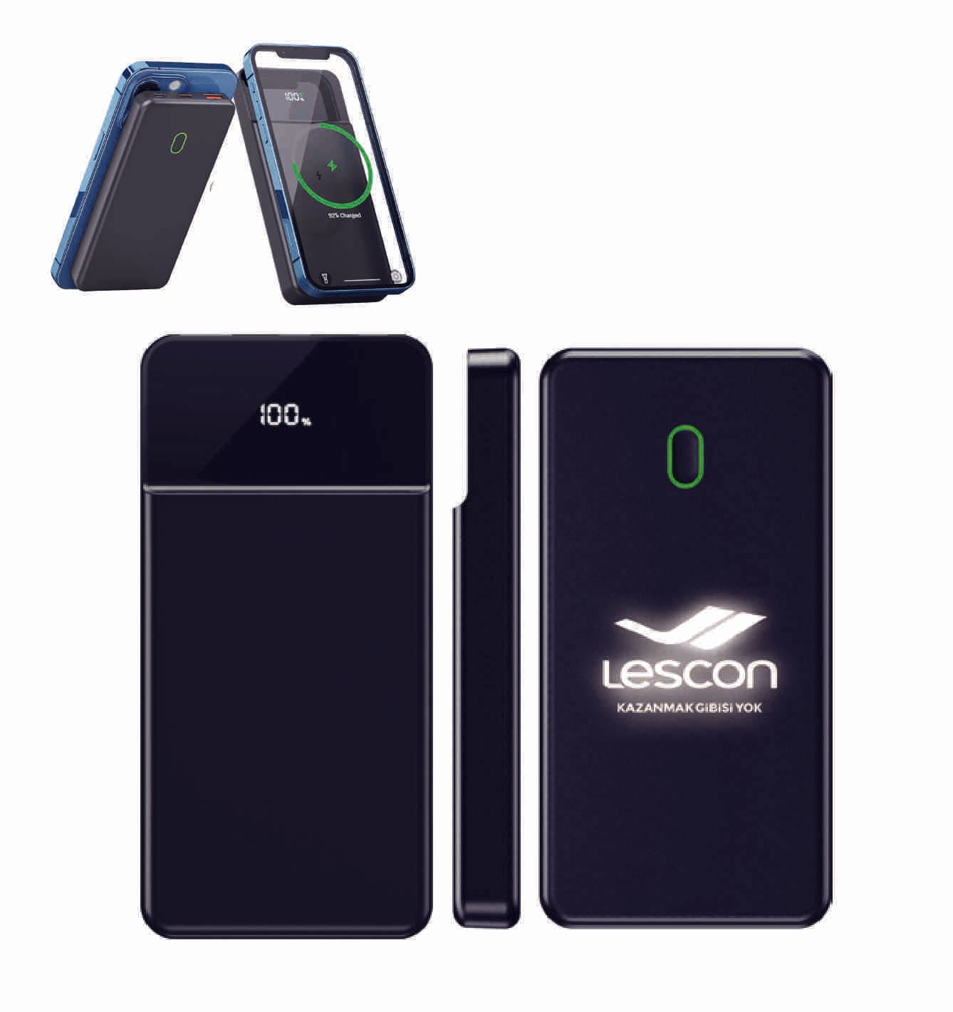 Promosyon Powerbank 8000 mAh PB-100 | Logo Baskılı Powerbank