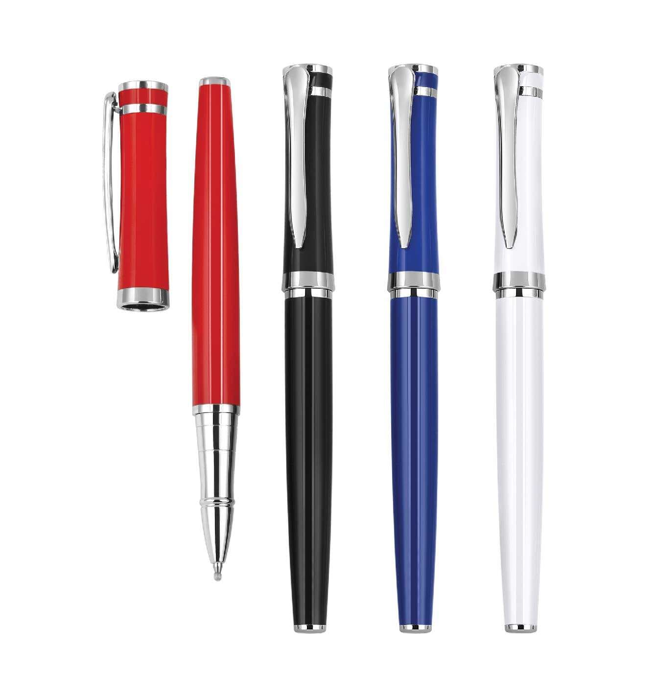 Promosyon Roller Kalem RK-210 | Parlak Gövdeli Lazer Baskılı Şık Kalem