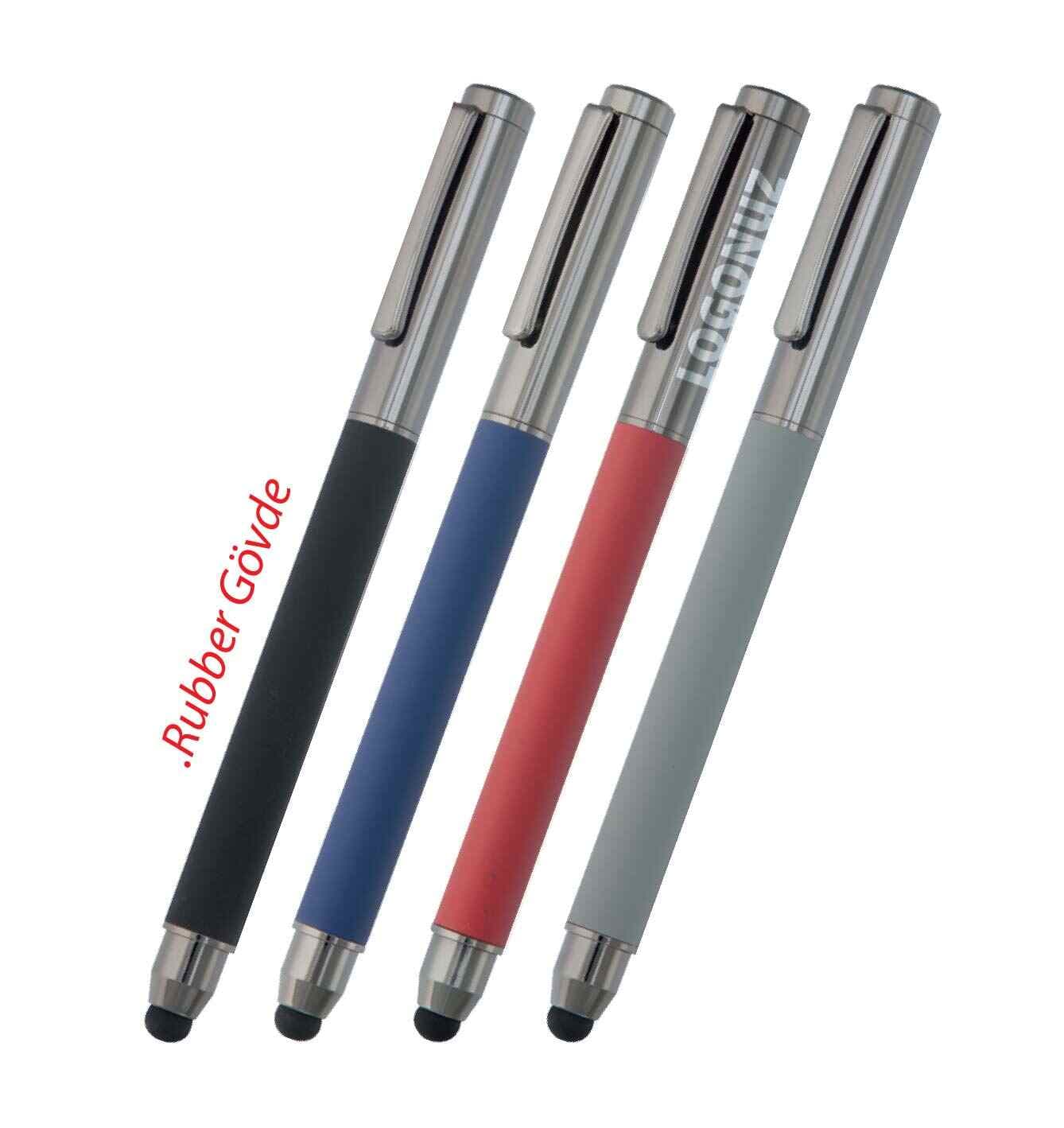 Promosyon Roller Kalem RK-230 | Rubber Gövde Dokunmatik Kalem