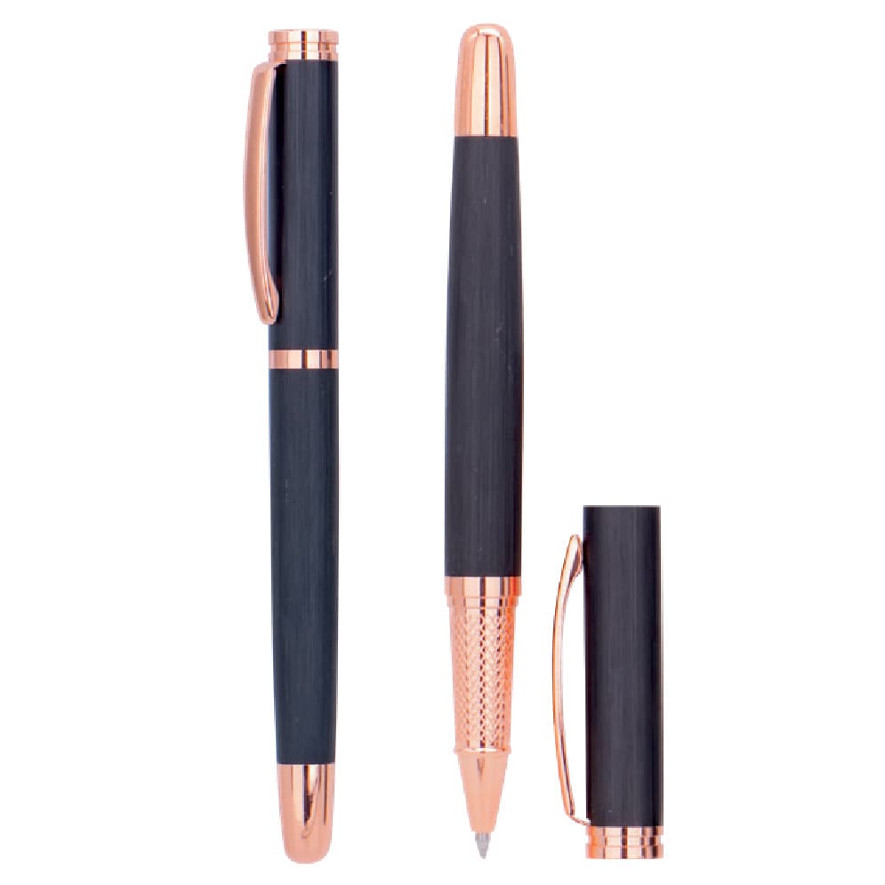 Promosyon Roller Kalem RK-320 | Metal Gövde VIP Mavi Mürekkepli