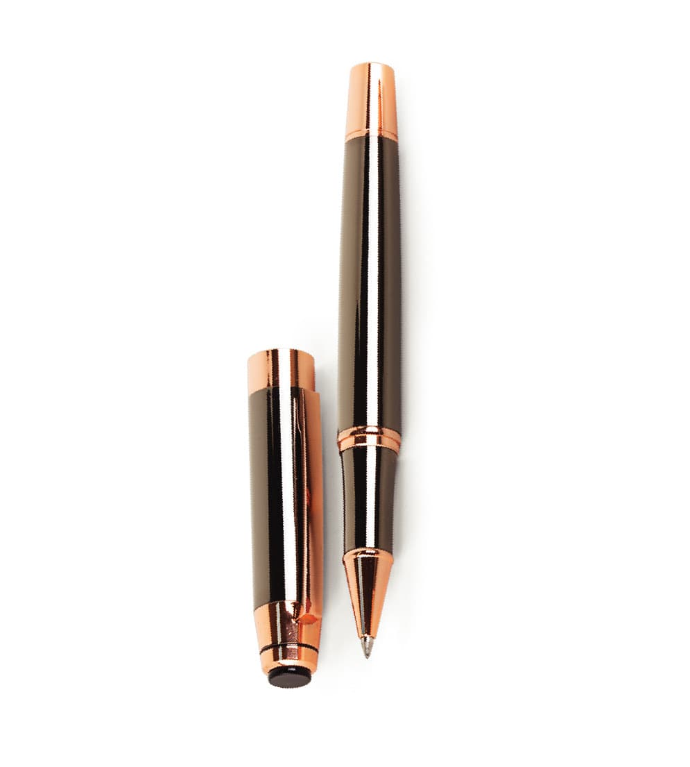 Promosyon Roller Kalem RK-350 | Metal Gövde VIP Mavi Mürekkepli