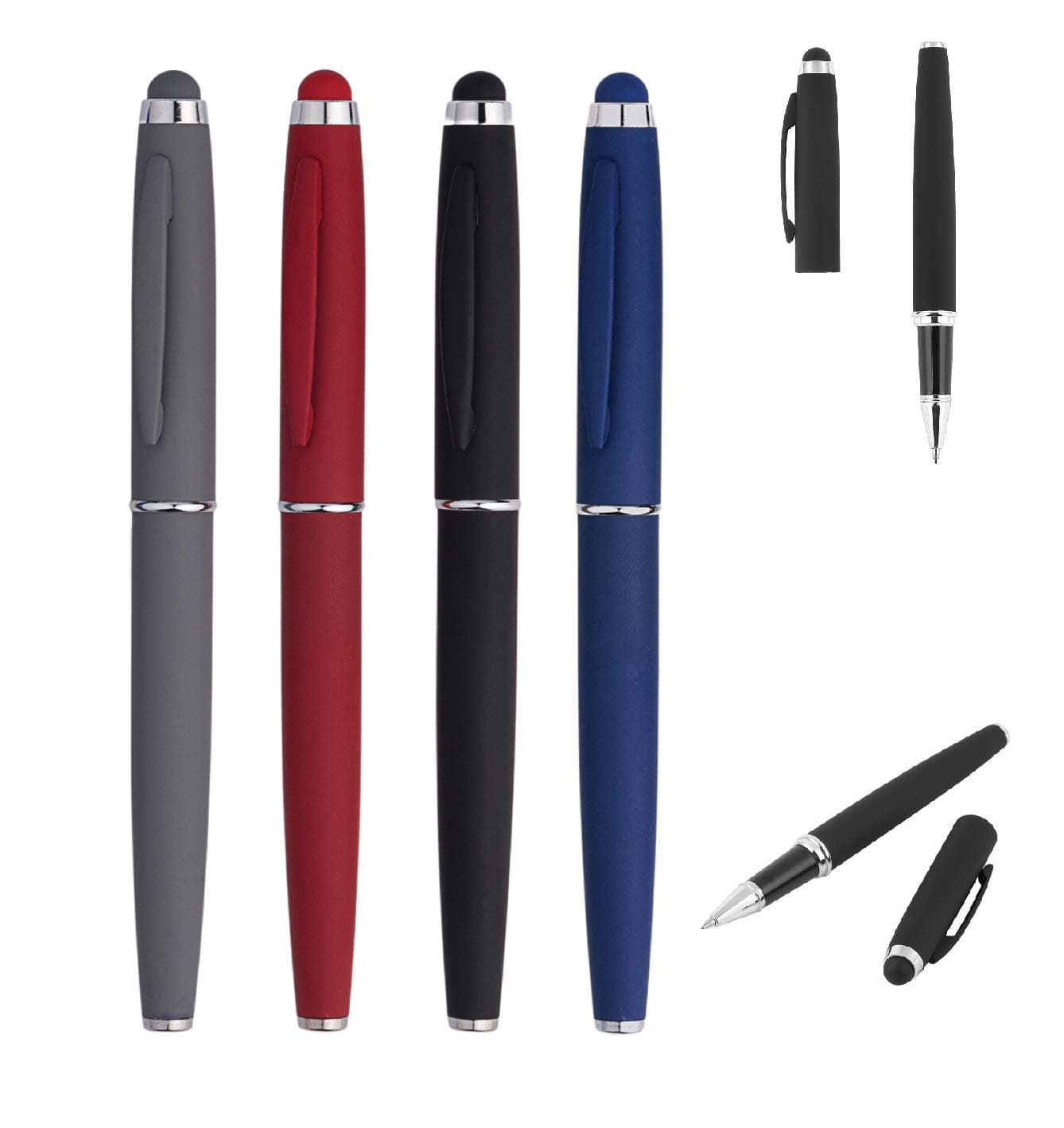 Promosyon Roller Kalem RK-390 | Dokunmatik Uç Rubber Kaplama Modern Seri