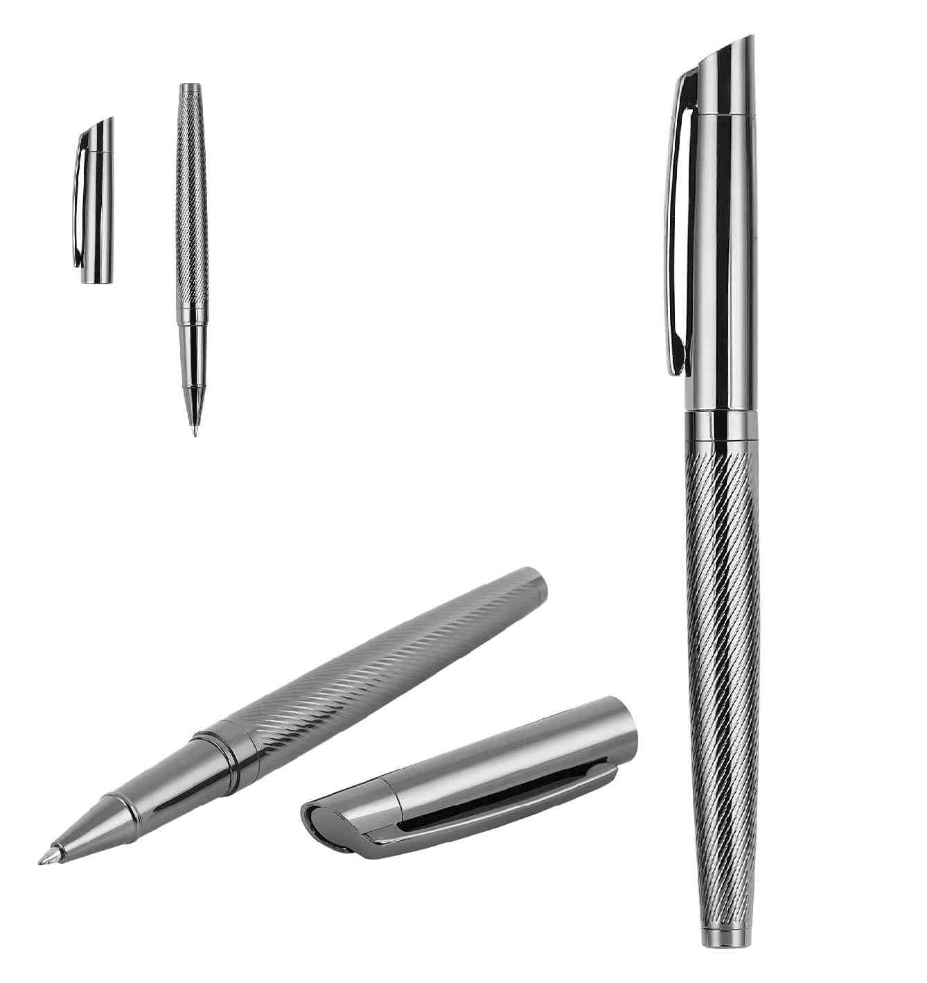 Promosyon Roller Kalem RK-410 | Krom Metal Yönetici Kalemi