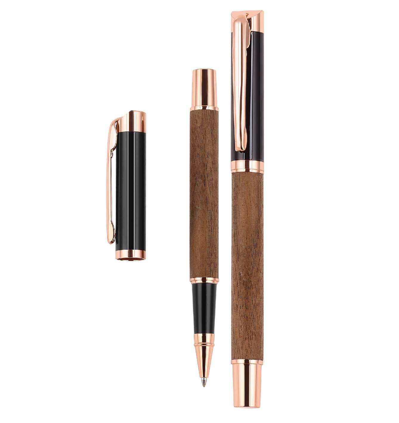 Promosyon Roller Kalem RK-420 | Ahşap Gövde Doğal Premium Seri