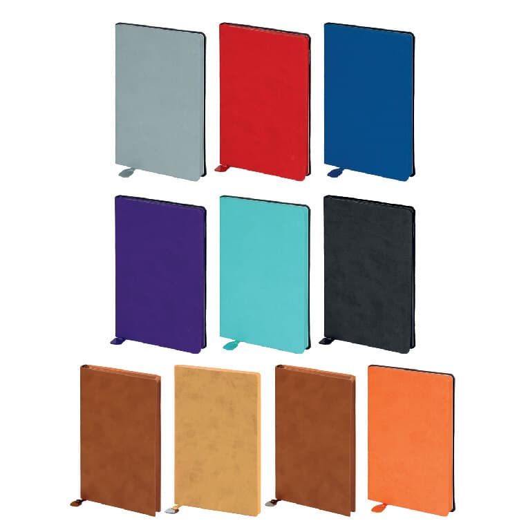 Promosyon Tarihsiz Defter TD-195 | Esnek Kapak, Termo PU Deri, Metal Tokalı, 13x21 cm