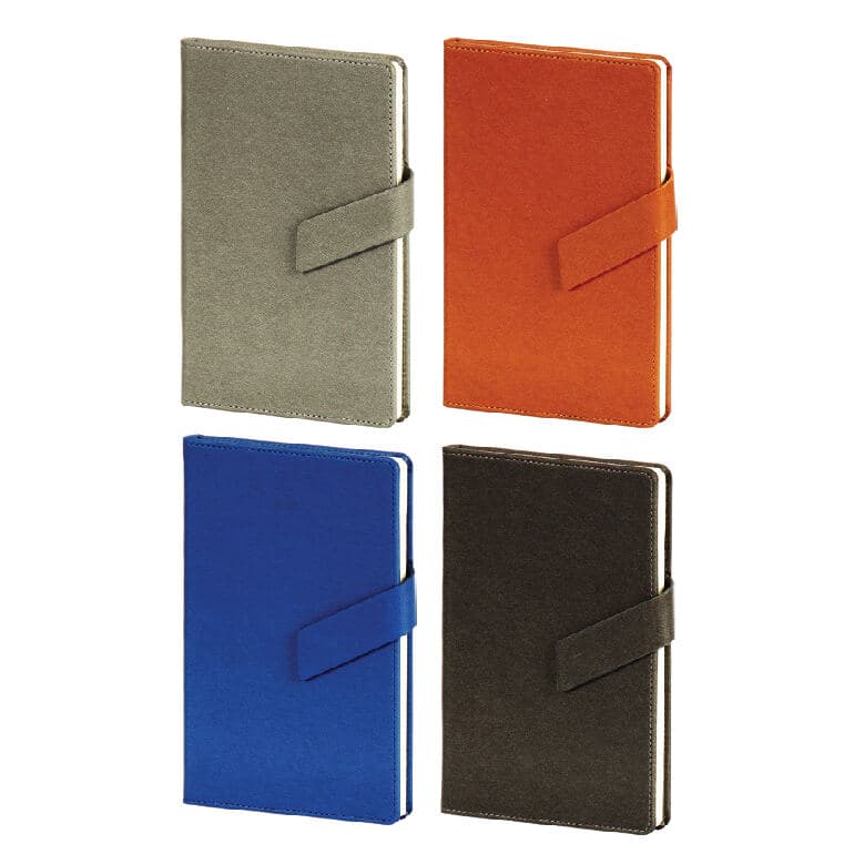 Promosyon Tarihsiz Defter TD-260 | Termo PU Sert Kapak, Bantlı Logo Baskılı Defter