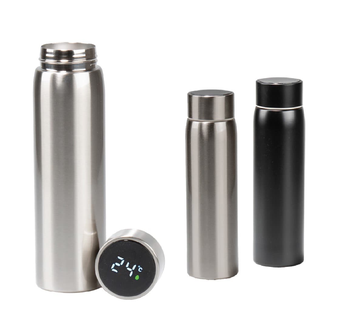 Promosyon Termos 400 ml TK-220 | Dijital Isı Göstergeli Şık Termos