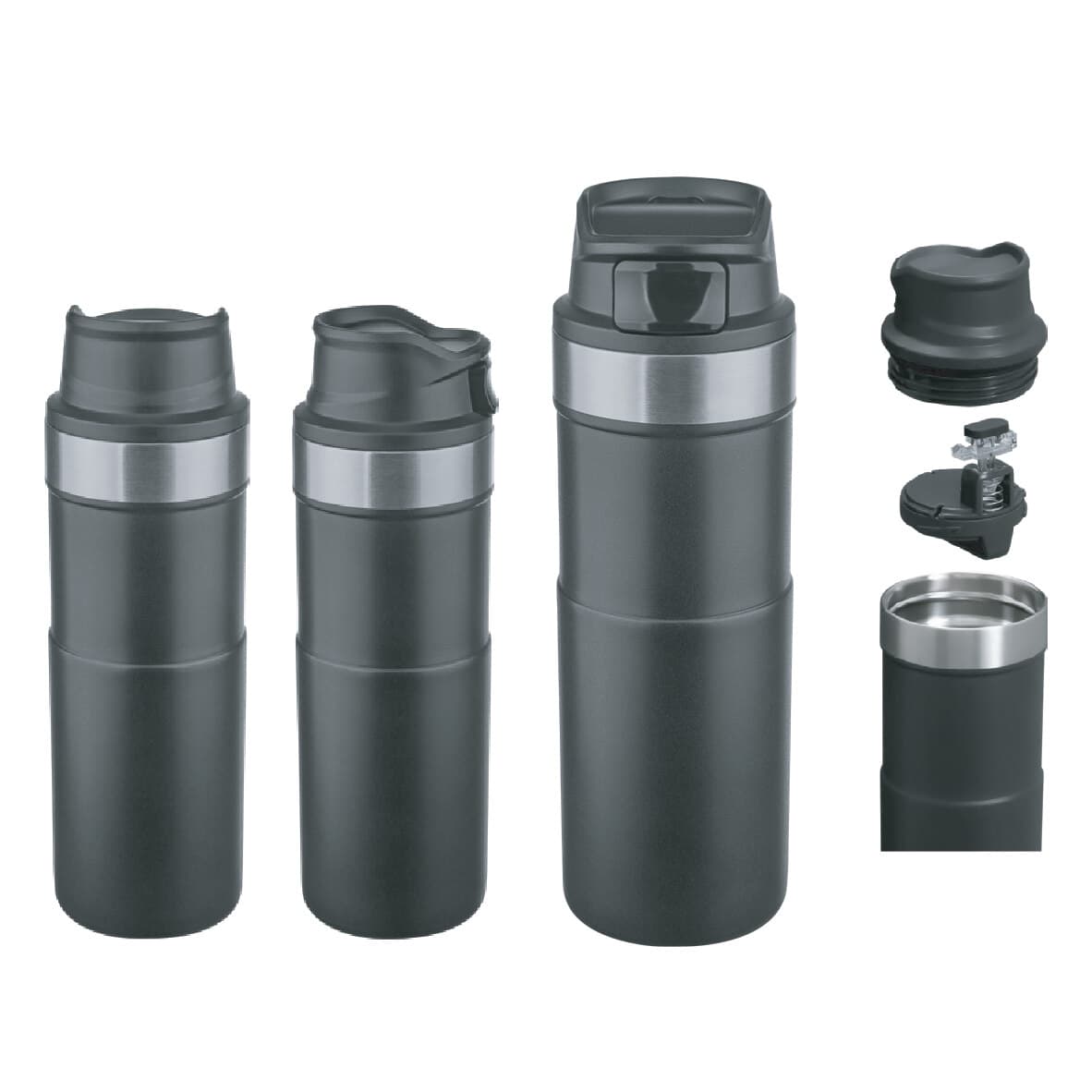 Promosyon Termos 400 ml TK-130 | Lazer Baskılı Logo Termos