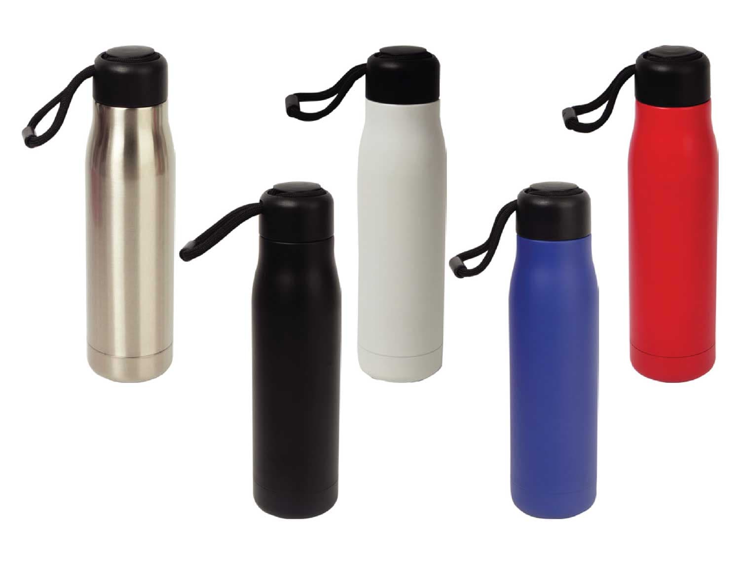 Promosyon Termos 500 ml TK-290 | Askılı Taşınabilir Lazer Baskılı Termos