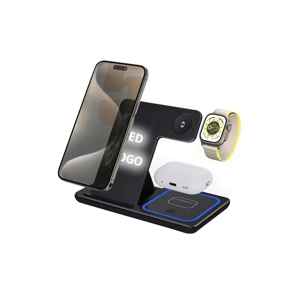 Promosyon Wireless Şarj İstasyonu TT-476 | Çoklu Cihaz Destekli Standlı Hızlı Şarj Ünitesi