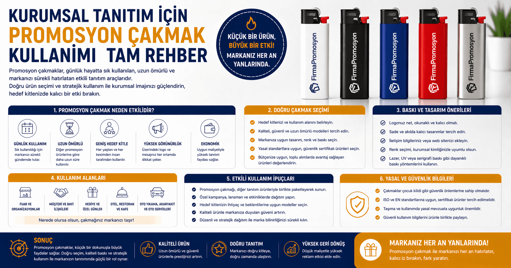 Kurumsal Tanıtım İçin Promosyon Çakmak Kullanımı (Tam Rehber)