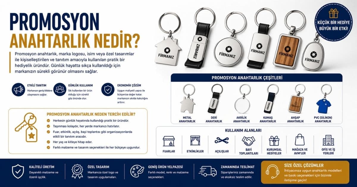 Promosyon Anahtarlık Nedir?