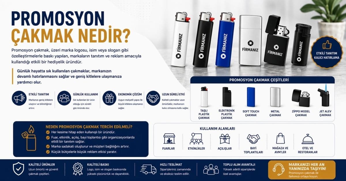 Promosyon Çakmak Nedir?