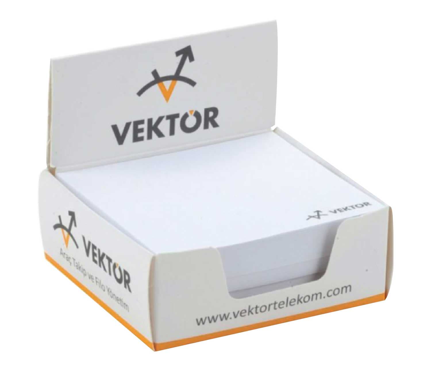 Promosyon 250 Yapraklı Küp Bloknot MTB-100 | Logo Baskılı Küp Bloknot