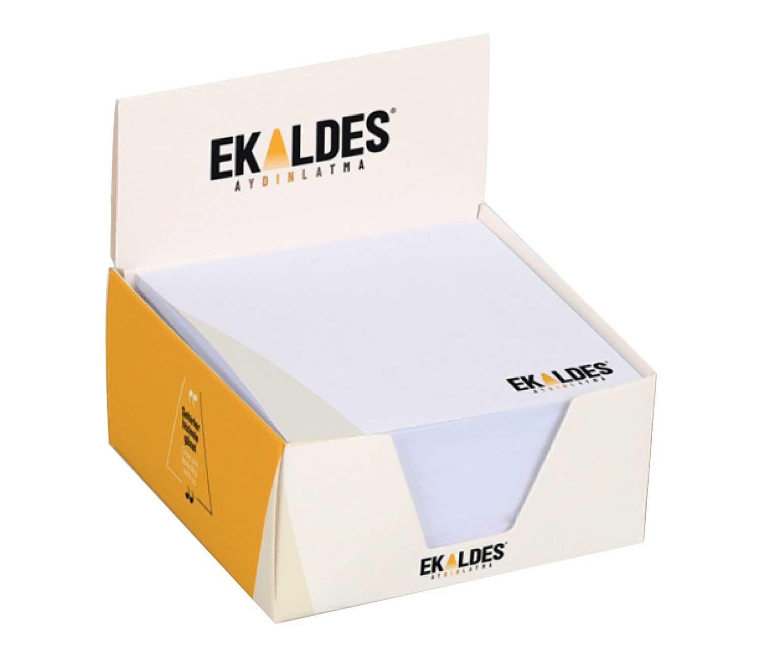 Promosyon 375 Yapraklı Küp Bloknot MTB-110 | Logo Baskılı Küp Notluk