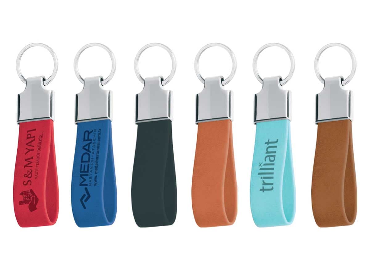 Promosyon Anahtarlık AN-140 | Lazer ve Gofre Baskılı Promosyon Anahtarlık