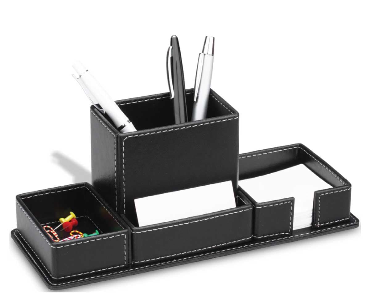 Promosyon Masa Üstü Deri Ürünler MS-140 | Kurumsal Ofis Seti