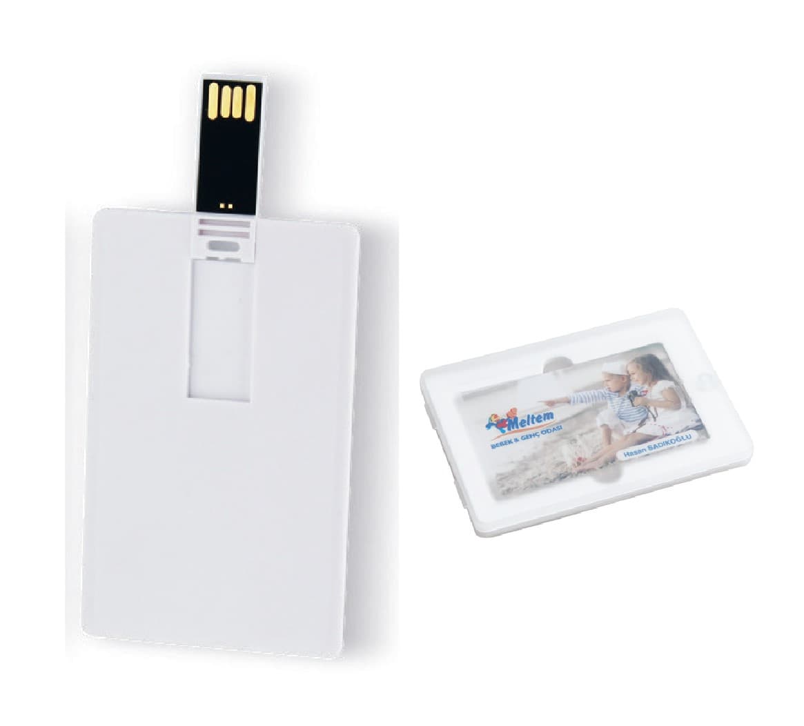 Promosyon Kart USB Bellek UB-250 | Logo Baskılı Kart USB