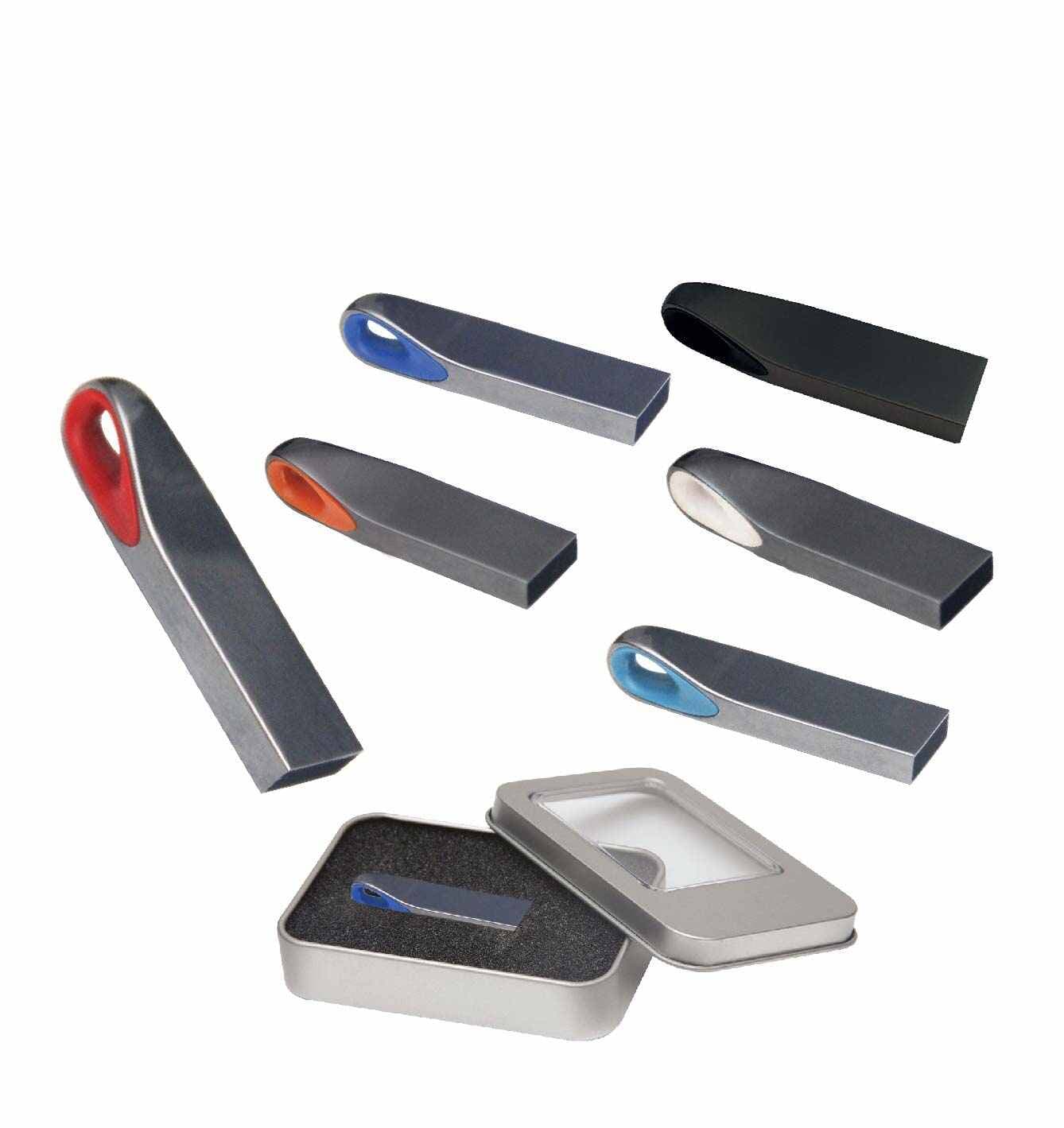 Promosyon Metal USB Bellek UB-160 | Logo Baskılı Kurumsal Flash Bellek