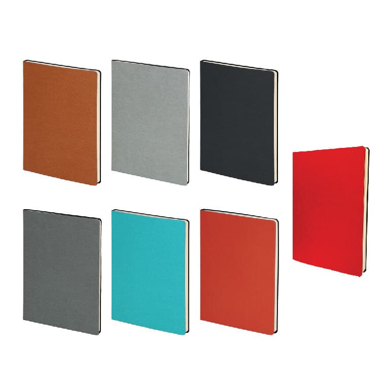 Promosyon Tarihsiz Defter 17x24 cm TD-140 | Termo Deri Gofre Baskılı Çizgili Defter