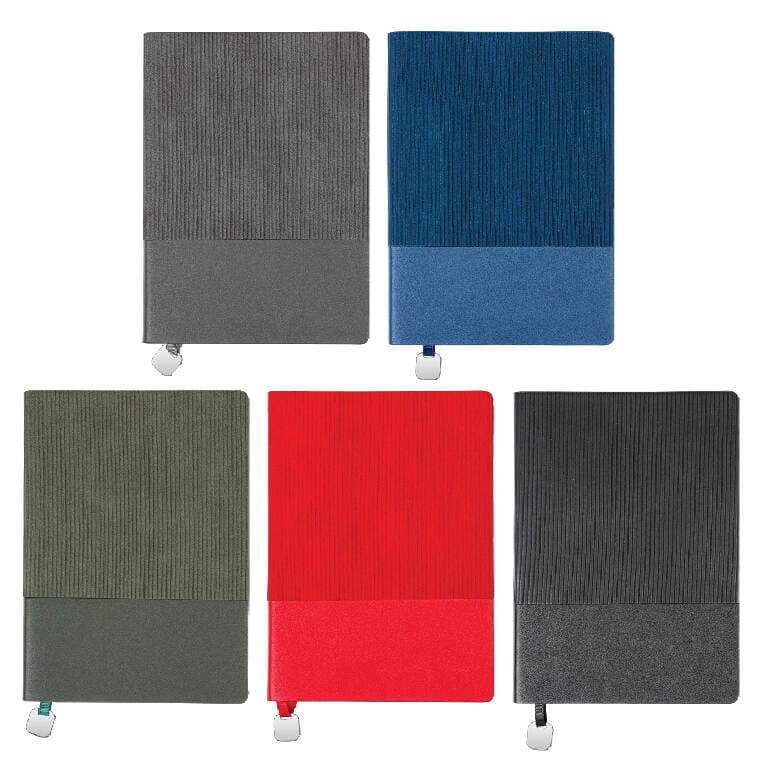 Promosyon Tarihsiz Defter TD-190 | Esnek Kapak, Termo PU Deri, Metal Tokalı, 15,5x21,5 cm