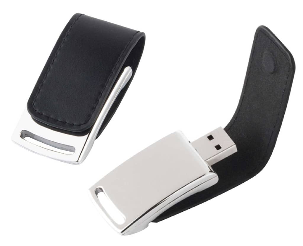Promosyon USB Bellek UB-150 | Logo Baskılı Deri USB Bellek