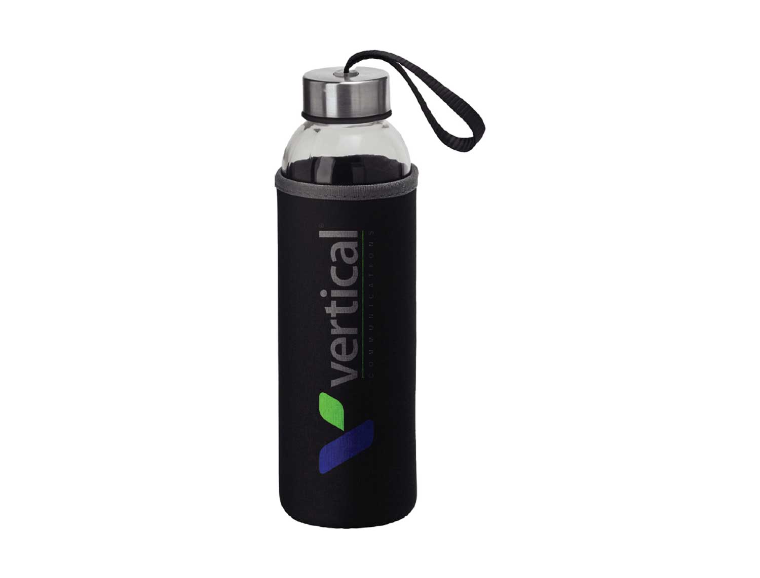 Promosyon Cam Matara 750 ml CM-400 | Logo Baskılı Cam Termos Matara