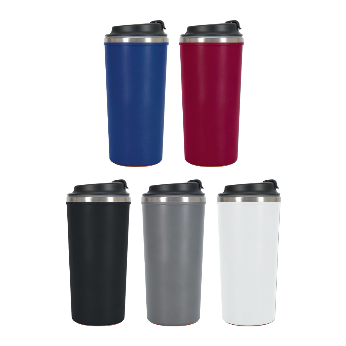 Promosyon Devrilmez Termos 500 ml TK-230 | Vantuzlu Sabit Tabanlı Termos