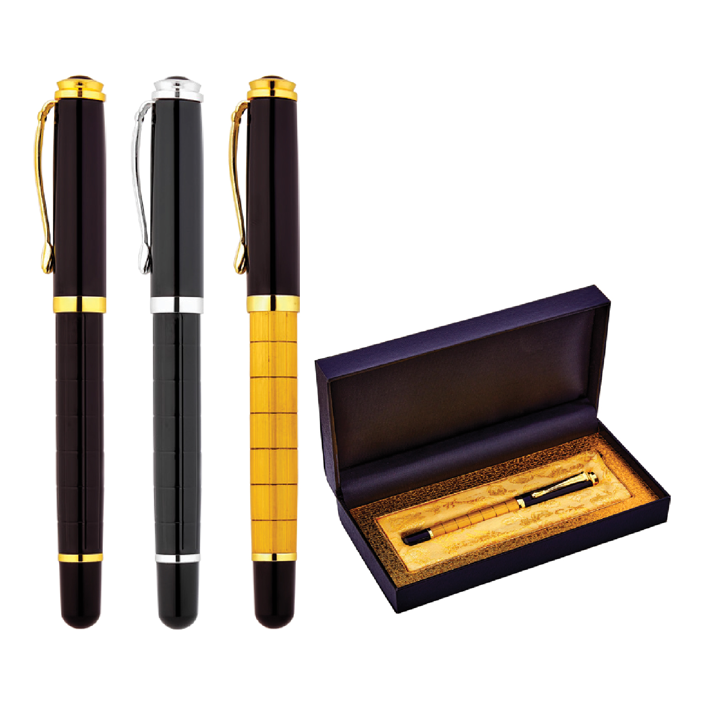 Promosyon Kalem Seti KS-110 | Lazer Baskılı Kutulu Model