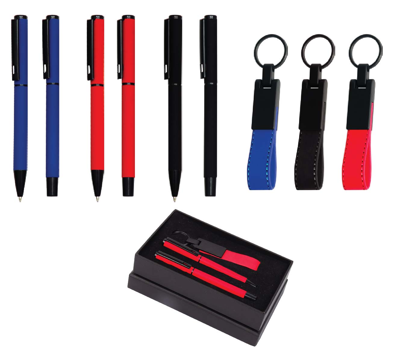Promosyon Kalem Seti KS-200 | Kalem & Anahtarlık Hediyelik Set
