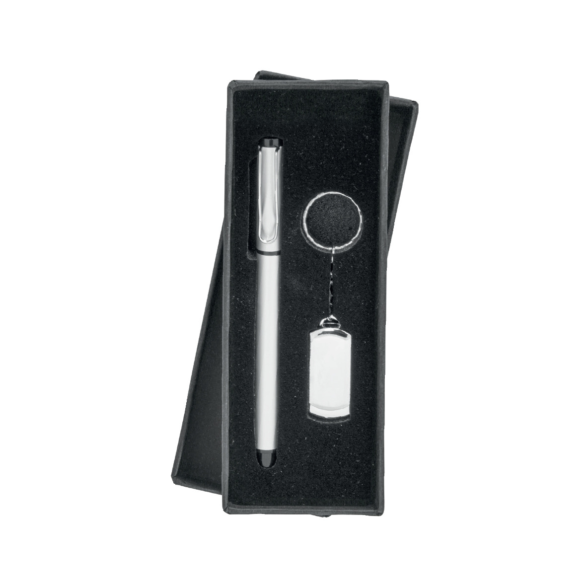 Promosyon Kutulu VIP Set UB-330 | Logo Baskılı USB Bellek Seti