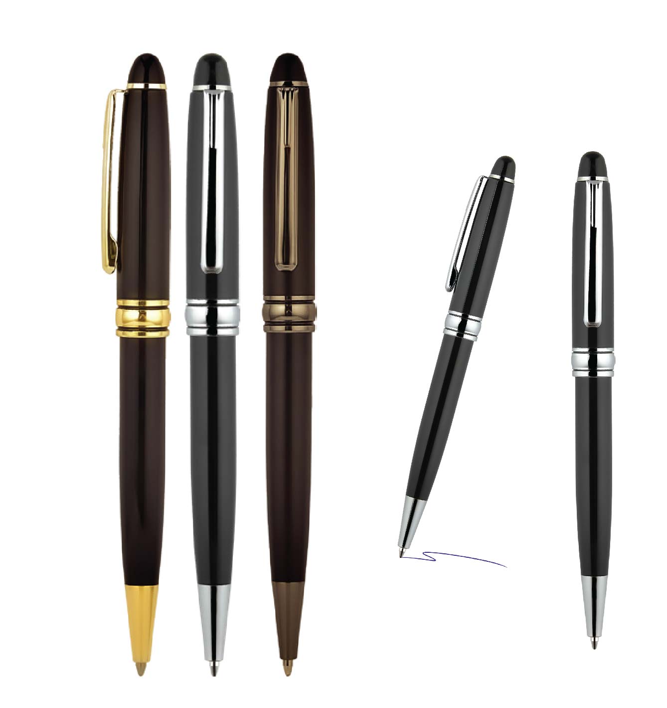 Promosyon Metal Kalem MK-370 | Logo Baskılı Premium Roller Kalem